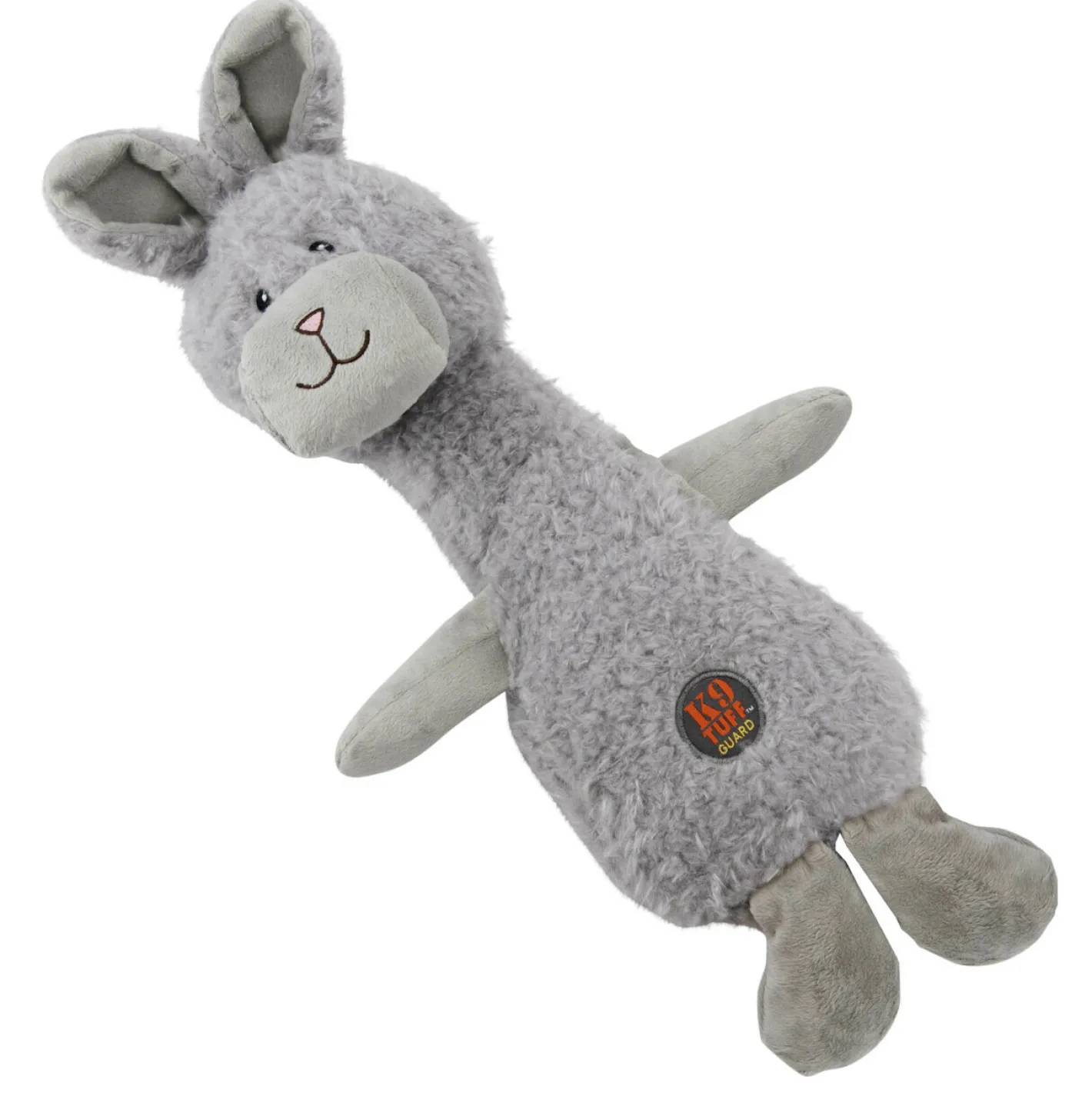 Charming Pet Scruffles Textured Squeaker Dog Toy - Bunny - Small Fashion