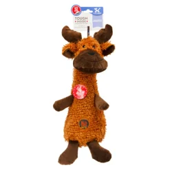 Charming Pet Scruffles Textured Squeaker Dog Toy - Moose - Large Sale