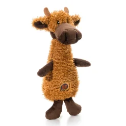 Charming Pet Scruffles Textured Squeaker Dog Toy - Moose - Large Sale