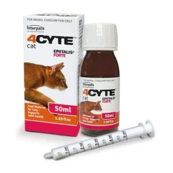 4cyte Epitalis Forte Joint Support Liquid Gel for Cat 50mL + Dosing Syringe Hot