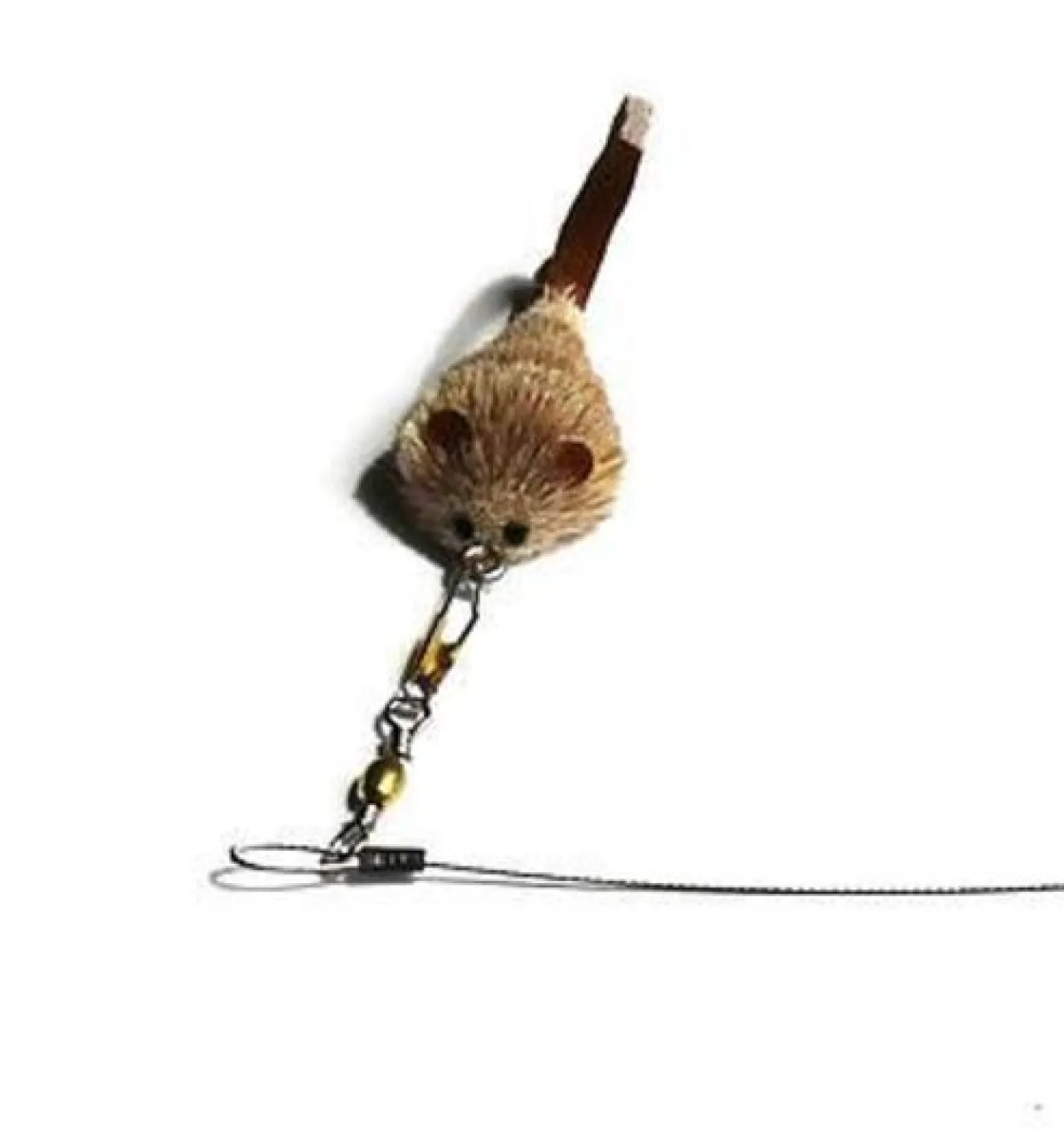 Go Cat Da Bird Cat Catcher Cat Teaser - Wand with Replaceable Mouse on a Wire New