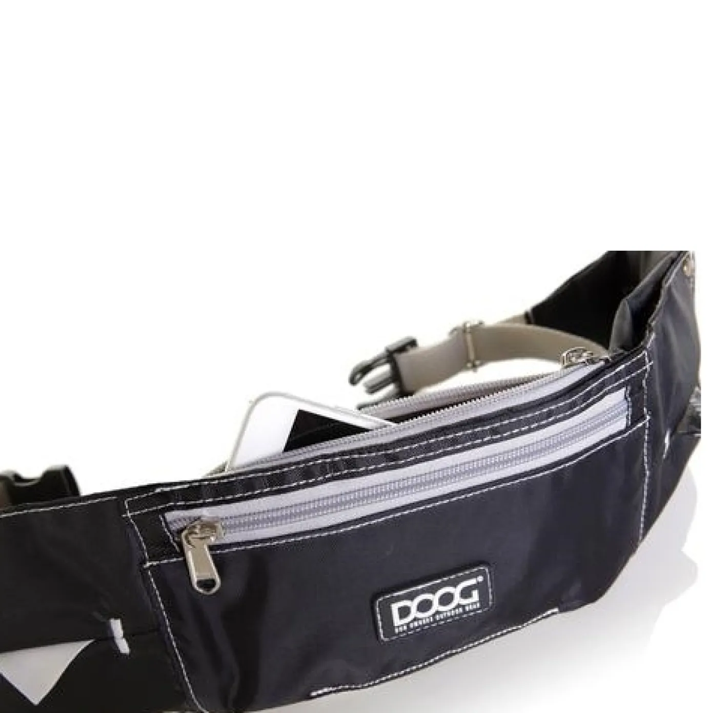 Doog Hands-Free Dog Walkie Belt in Black - New Design & Size! Outlet