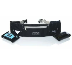 Doog Hands-Free Dog Walkie Belt in Black - New Design & Size! Outlet