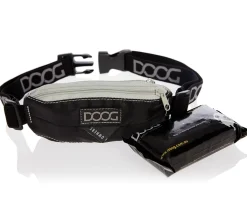 Doog Hands-Free Dog Walking Mini Belt in Grey & Neon Pink Discount
