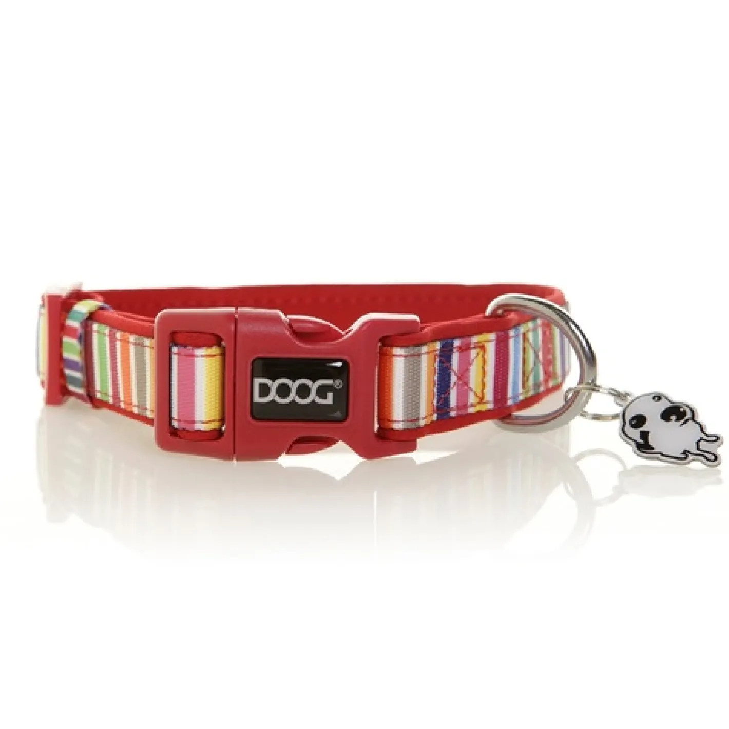 Doog Neoprene Clip Dog Collar - Scooby Candy Stripes Online
