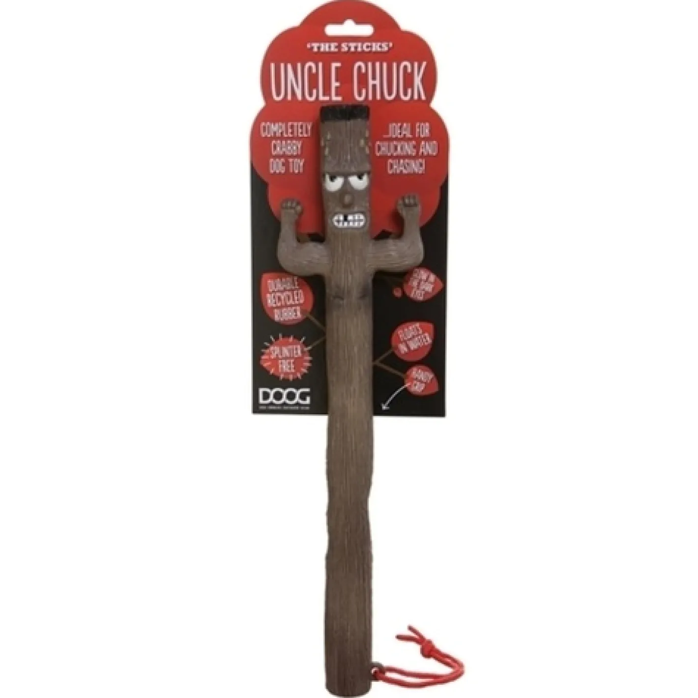 Doog Recycled Rubber Floating Dog Fetch Stick - Uncle Chuck Best
