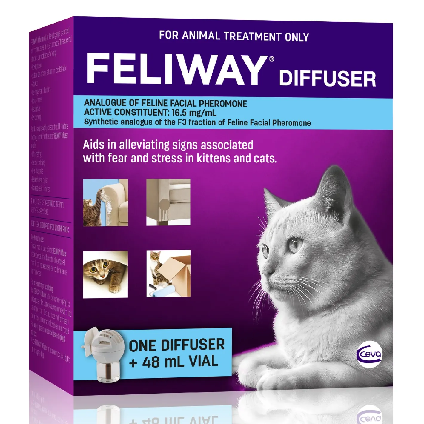 Feliway Calming Pheromone for Cats - Diffuser Kit with 48ml Bottle Best