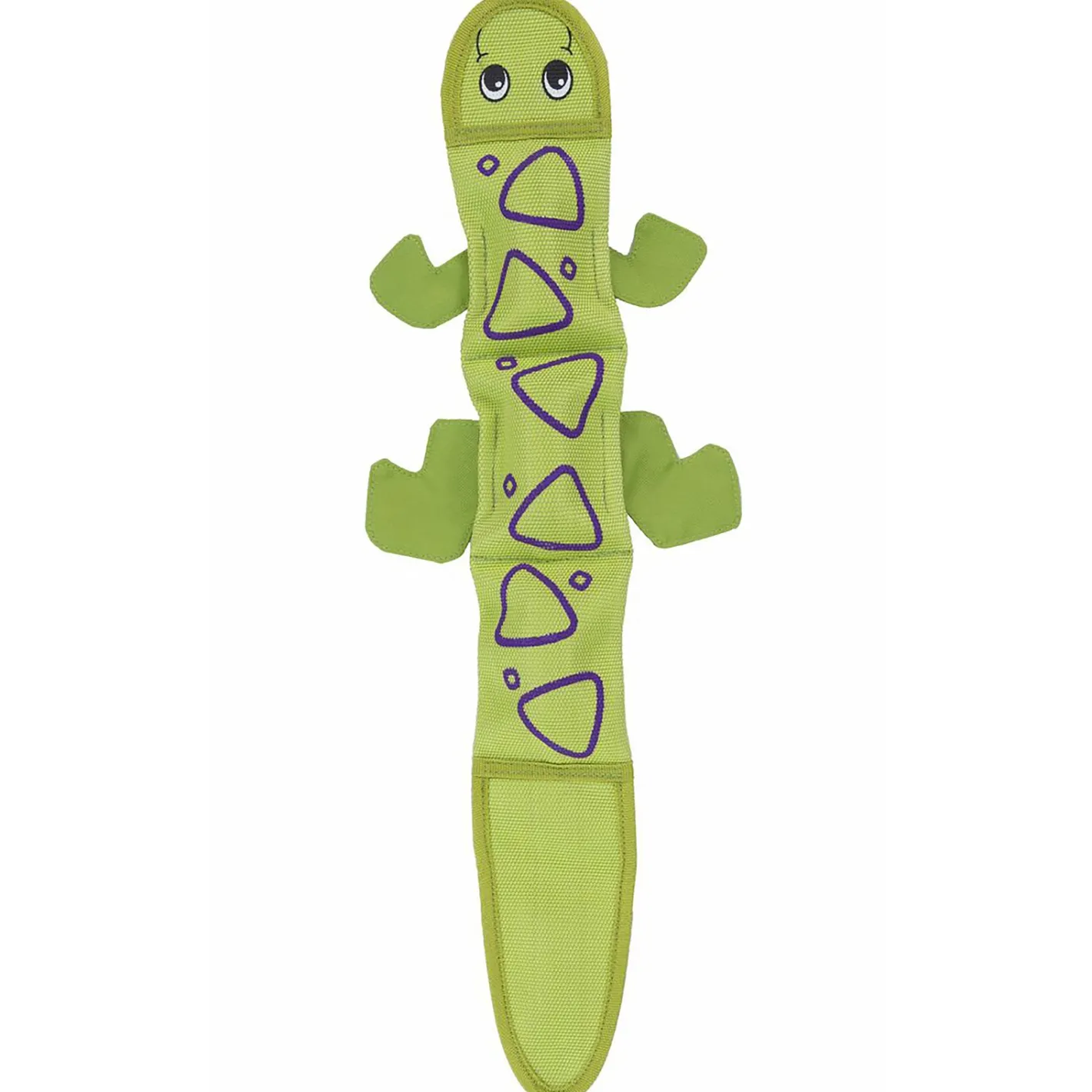 Outward Hound Fire Biterz Tough Green Lizard Dog Toy Best