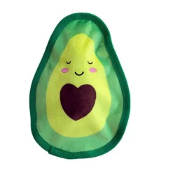Fringe Studio Avocado Love No Stuffing Plush Dog Toy Online