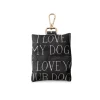 Fringe Studio Canvas Dog Poop Waste Bag Dispenser with Keychain - All The Dogs Sale
