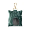 Fringe Studio Canvas Dog Poop Waste Bag Dispenser with Keychain - Camping Green Clearance