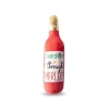 Fringe Studio Dashin' Through Merlot Plush Squeaker Christmas Dog Toy Hot