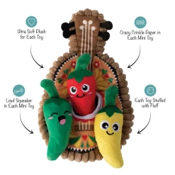 Fringe Studio Fiesta Till You Siesta Guitar & Chili Hide & Seek Burrow Dog Toy Sale