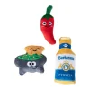 Fringe Studio Happy Hour Beer & Dip 3-piece Small Dog Toys Outlet