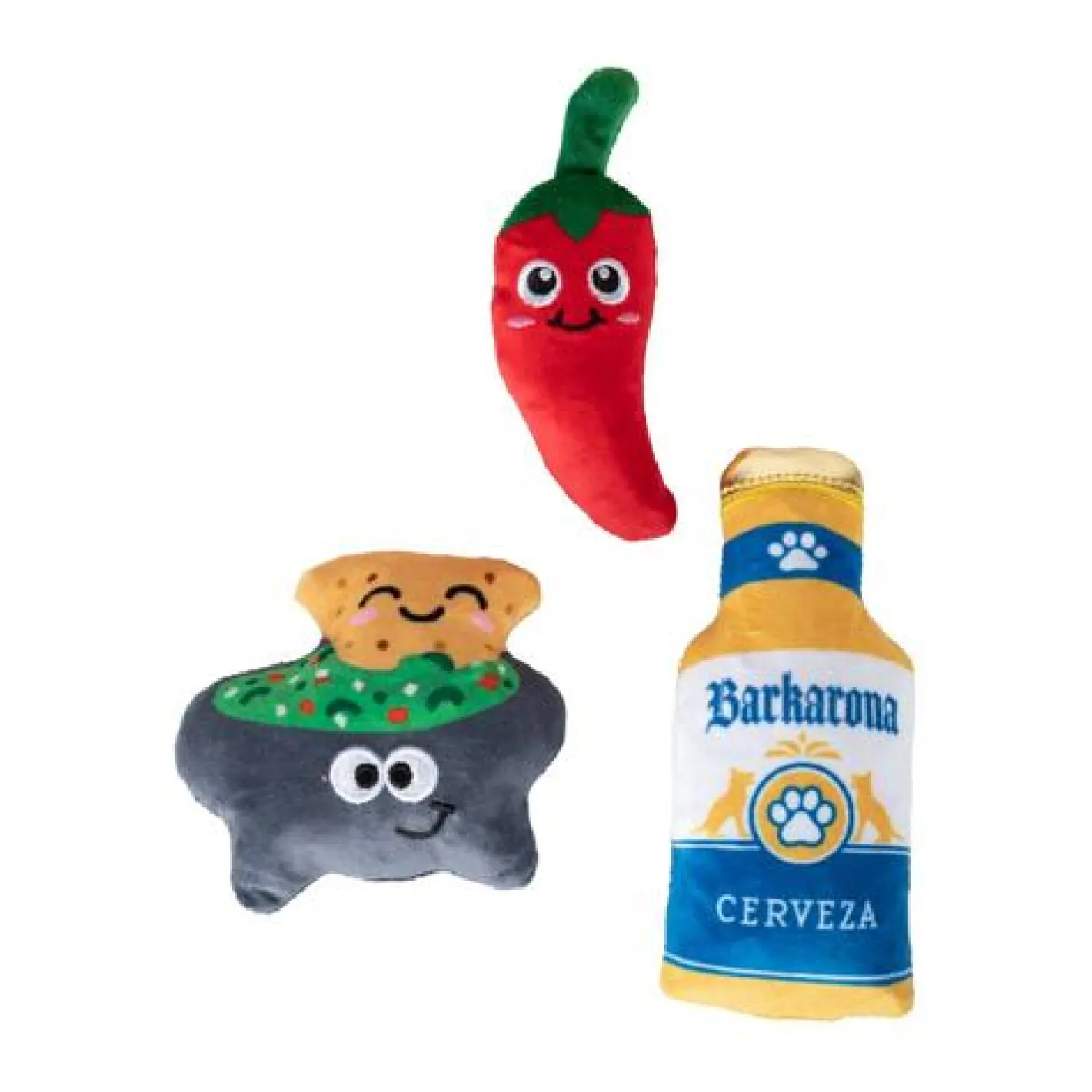 Fringe Studio Happy Hour Beer & Dip 3-piece Small Dog Toys Outlet