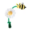 Fringe Studio Im Pollen For You Plush & Tug Rope Dog Toy Discount