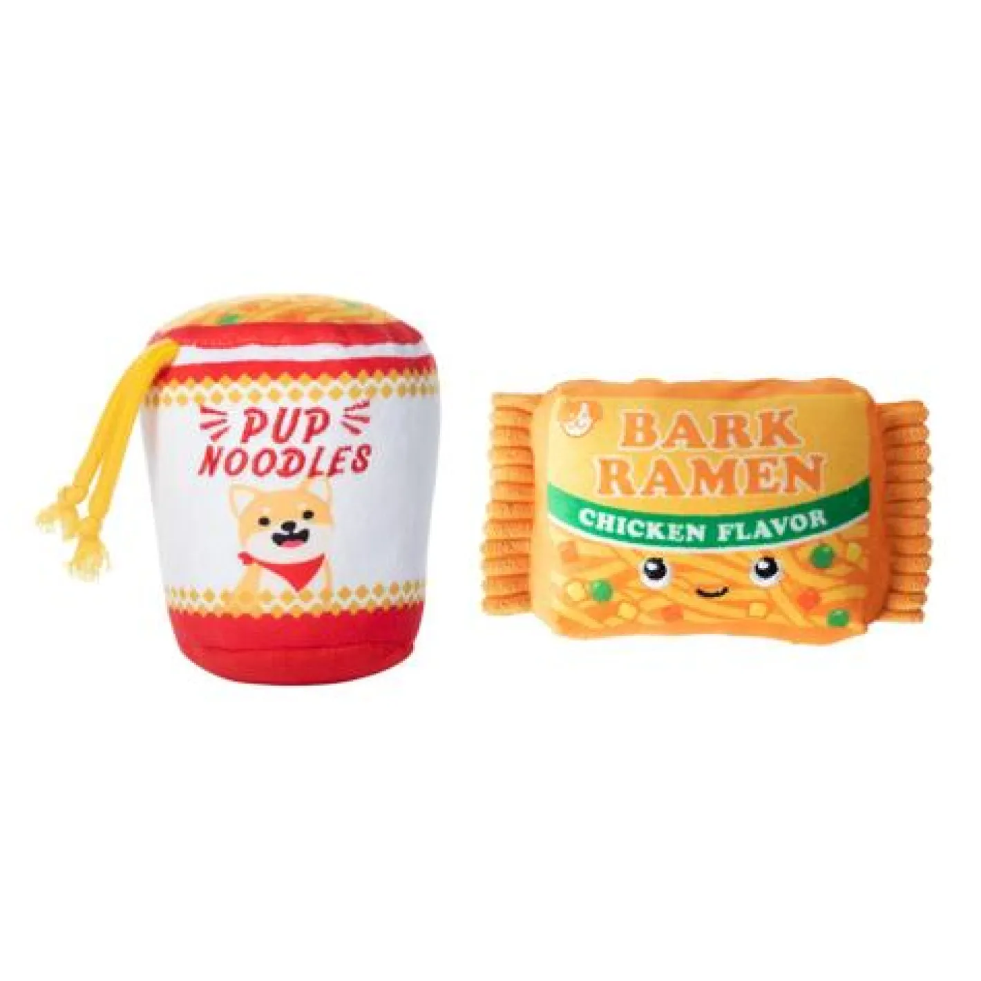 Fringe Studio Nothin But Noodles 2-piece Plush Dog Toys Online