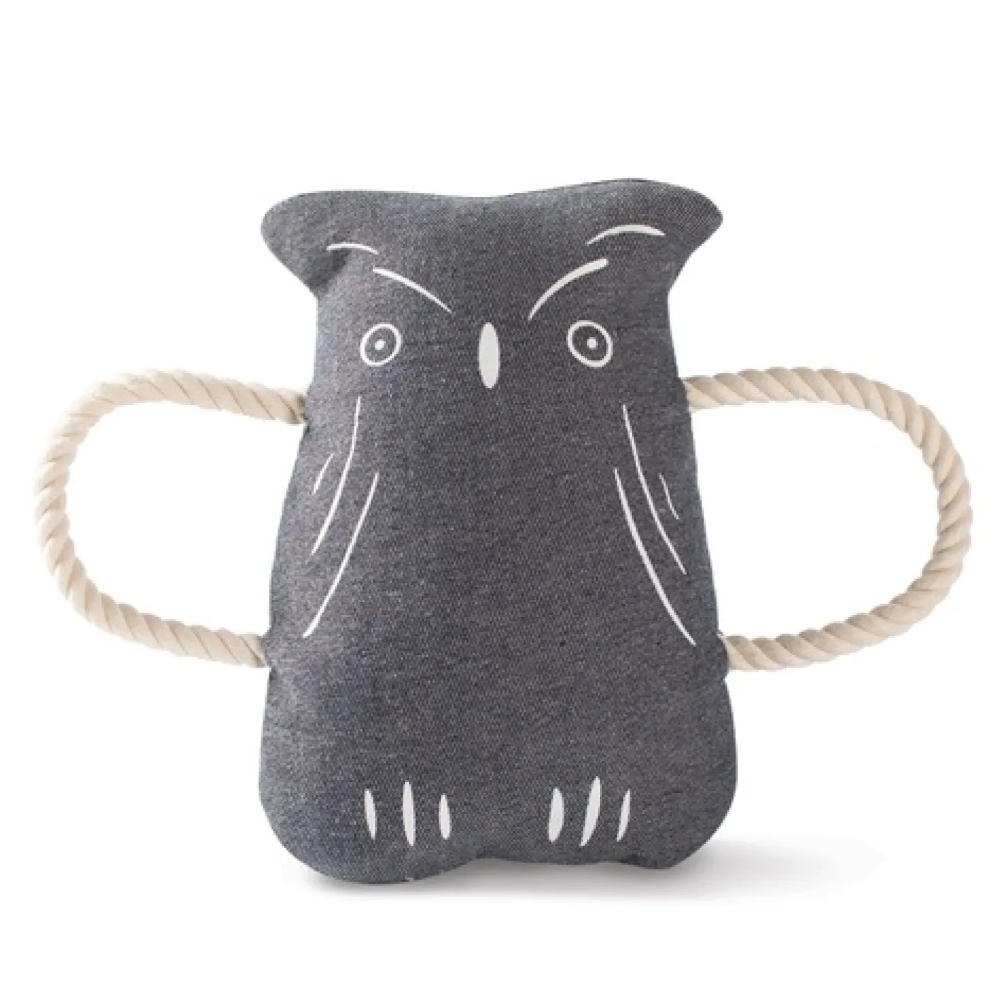 Fringe Studio Owl Canvas Tug Toy Online