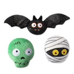 Fringe Studio Plush Squeaker Dog Toy - Better Off Undead - 3 Pack Fashion