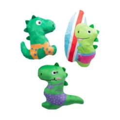 Fringe Studio Rawr-ing Summer Swimming Dinosaurs 3-piece Small Dog Toys Online
