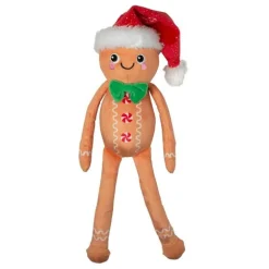 Fringe Studio Seasons Eatings! Plush Squeaker Christmas Extra Long Dog Toy Online
