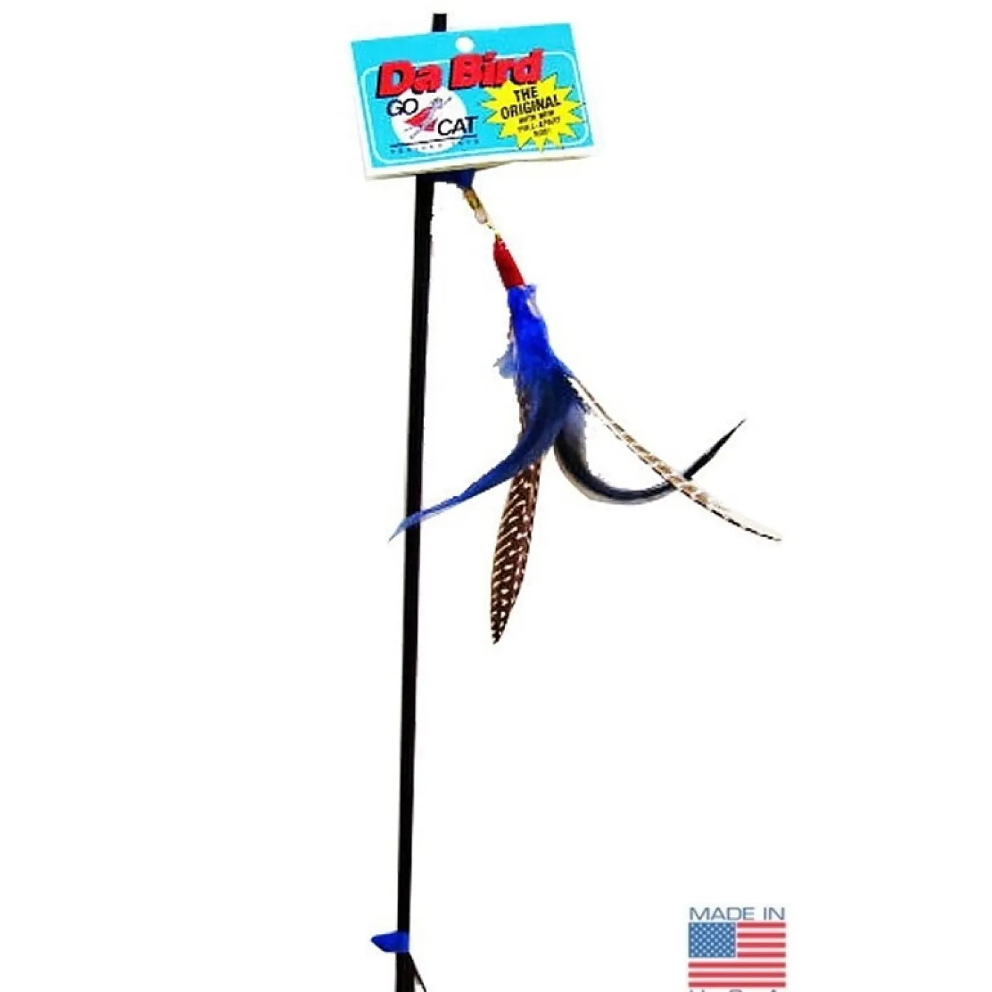 Go Cat Da Bird Original Swivel Cat Feather Teaser Online