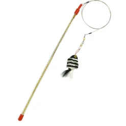 Go Cat Da Zebra Fish Da Bird Cat Wand Toy - Complete Kit Best