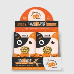 The Golden Bone Bakery Golden Bone Bakery HOWL-O-WEEN Dog Treats 16 x 40g Snack Packs New