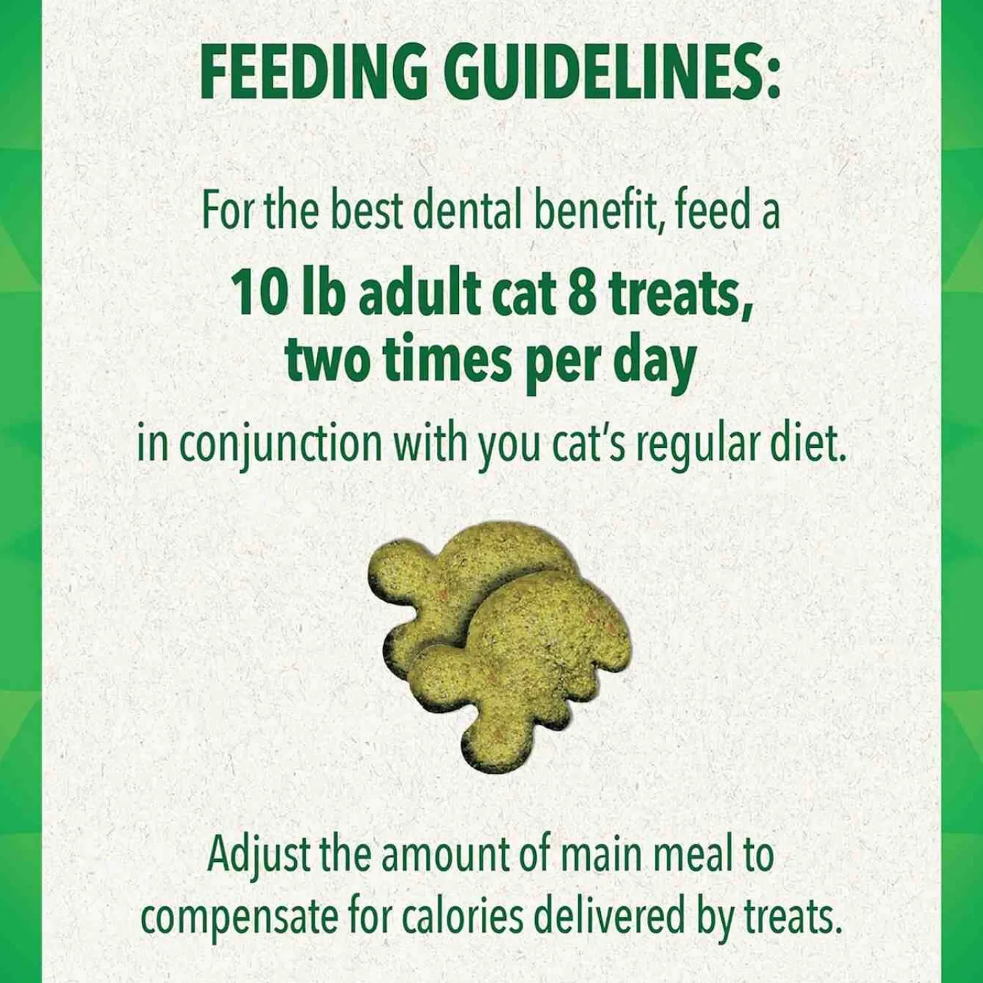 Greenies Feline Cat Dental Treats Succulent Shrimp Flavour 10 x 60g Packs Fashion