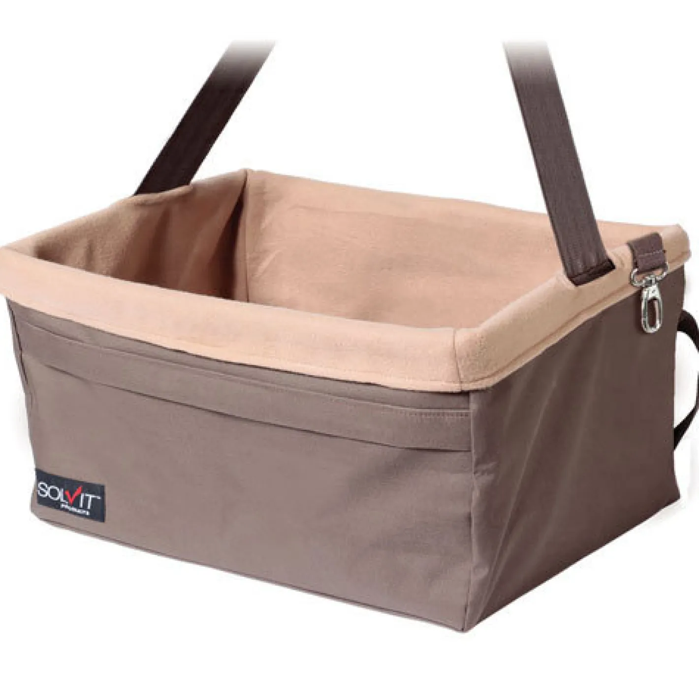 Petsafe Happy Ride (Solvit) Booster Safety Seat for Dogs in Chocolate - Large Sale