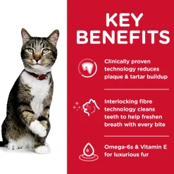 Hills Science Diet Adult Oral Care Dry Cat Food 4kg Hot