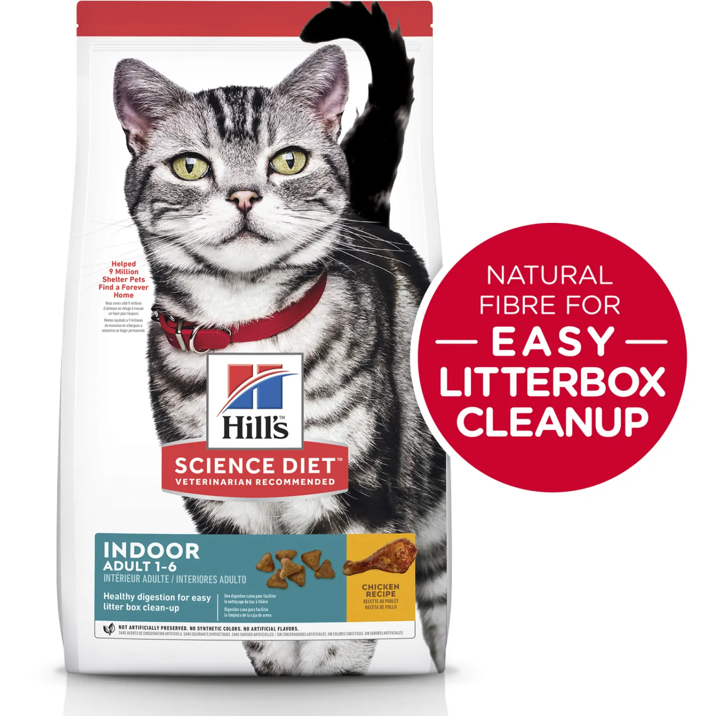 Hills Science Diet Adult Indoor Dry Cat Food Hot