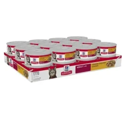 Hills Science Diet Adult Tender Dinners Chicken Cat Food 156g x 24 Cans Outlet