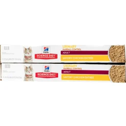 Hills Science Diet Adult Urinary Hairball Control Cat Food 82g x 24 Cans Outlet