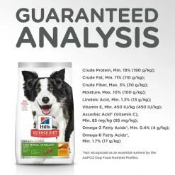Hills Science Diet Adult 7+ Youthful Vitality Dry Dog Food Clearance