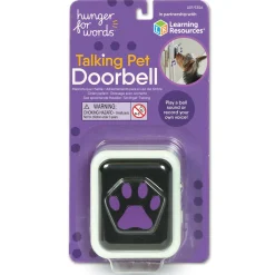 Hunger for Words Talking Pet Doorbell - Perfect if you don't have a doggy door! Outlet