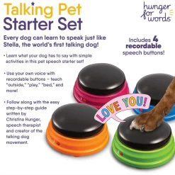 Hunger for Words Talking Pet Starter Set Hot