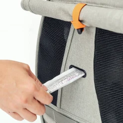 Ibiyaya Adventure Cat & Small Dog Carrier Backpack - Grey-Green Hot