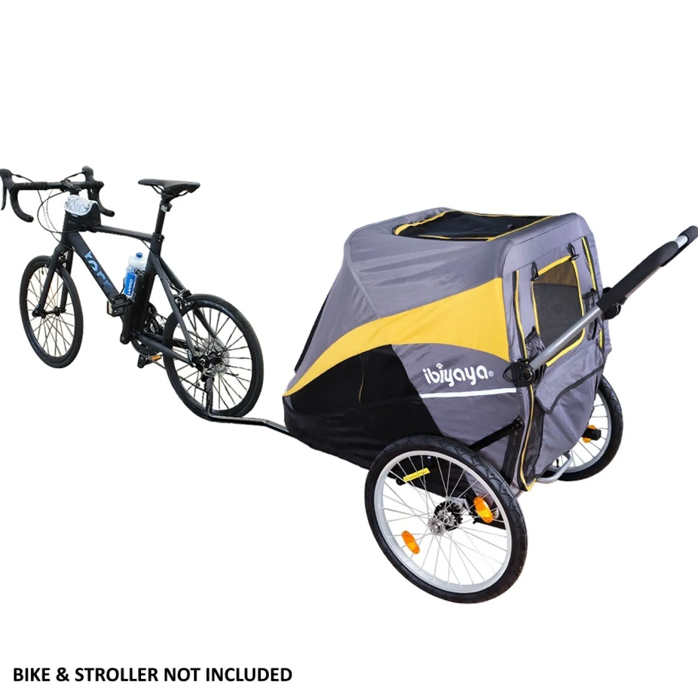 Ibiyaya Bike Tow Bar - For use with Happy Pet Jogger 2.0 & The Hercules Pro Fashion