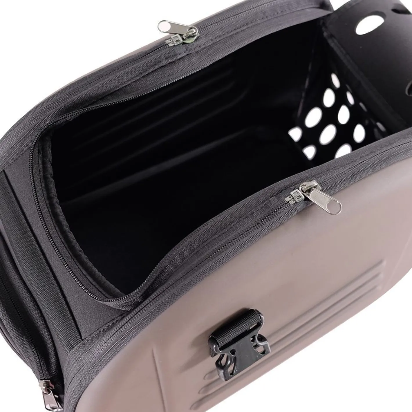 Ibiyaya Classic Foldable Pet Carrier with Multiple Access Points - Safari Leopard Hot
