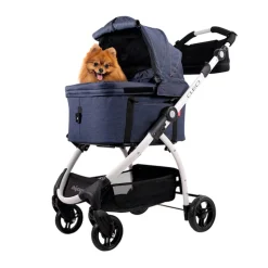 Ibiyaya CLEO Multifunction Pet Stroller & Car Seat Travel System - Blue Jeans Sale