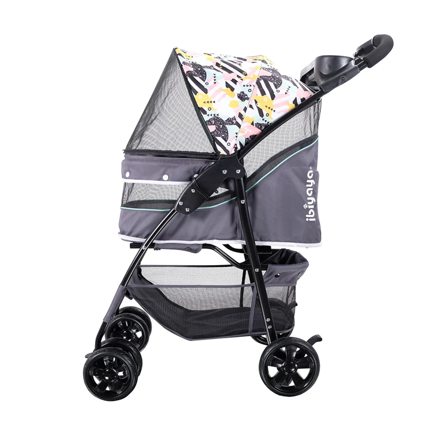 Ibiyaya Cloud 9 Pet Stroller for Cats & Dogs up to 20kg - Mint Green Best
