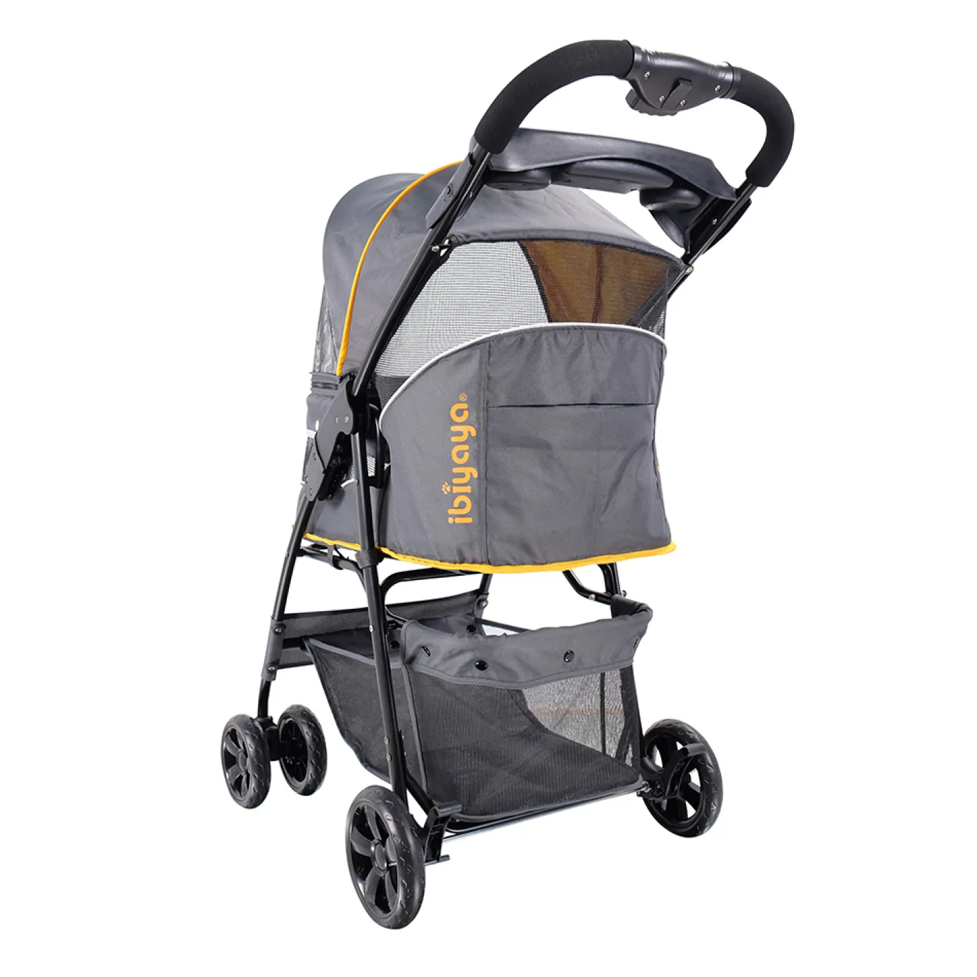Ibiyaya Cloud 9 Pet Stroller for Cats & Dogs up to 20kg - Mustard Yellow Best