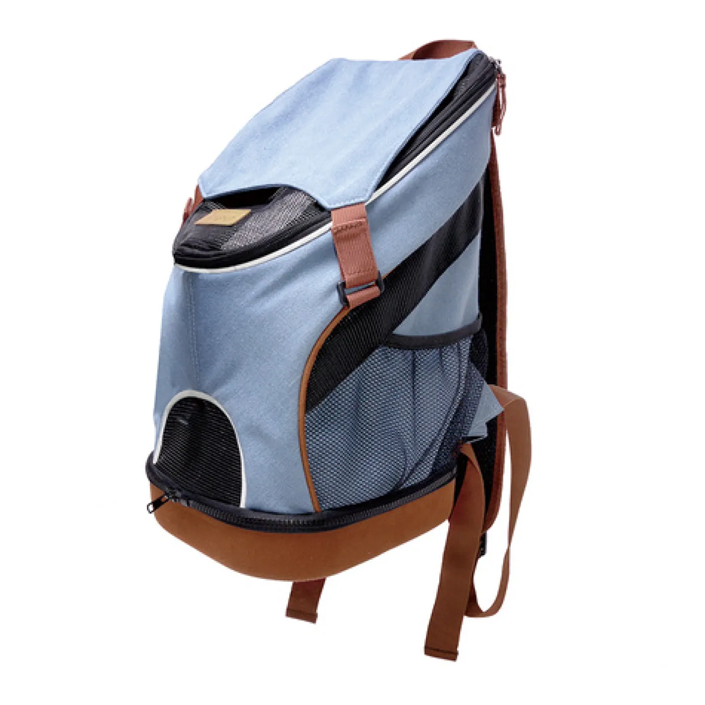 Ibiyaya Denim Fun Lightweight Pet Backpack - New and Improved New