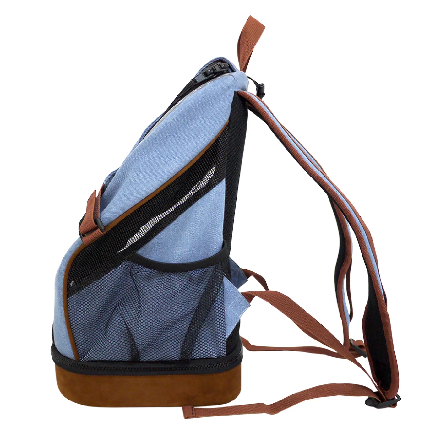 Ibiyaya Denim Fun Lightweight Pet Backpack - New and Improved New