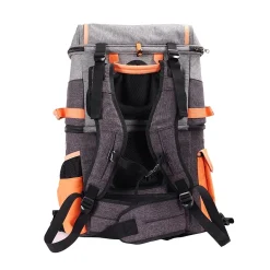 Ibiyaya Double-Decker Two-tier Pet Backpack for Cats & Small Dogs Outlet