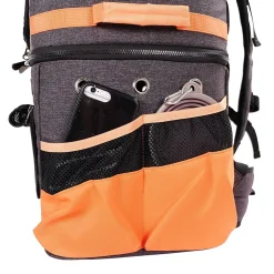 Ibiyaya Double-Decker Two-tier Pet Backpack for Cats & Small Dogs Outlet