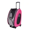 Ibiyaya EVA Pet Carrier/Wheeled Carrier Backpack - Hot Pink Outlet