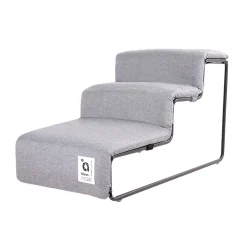 Ibiyaya Everest Practical Pet Stairs for Cats & Dogs - NEW Large Steps - Grey Online