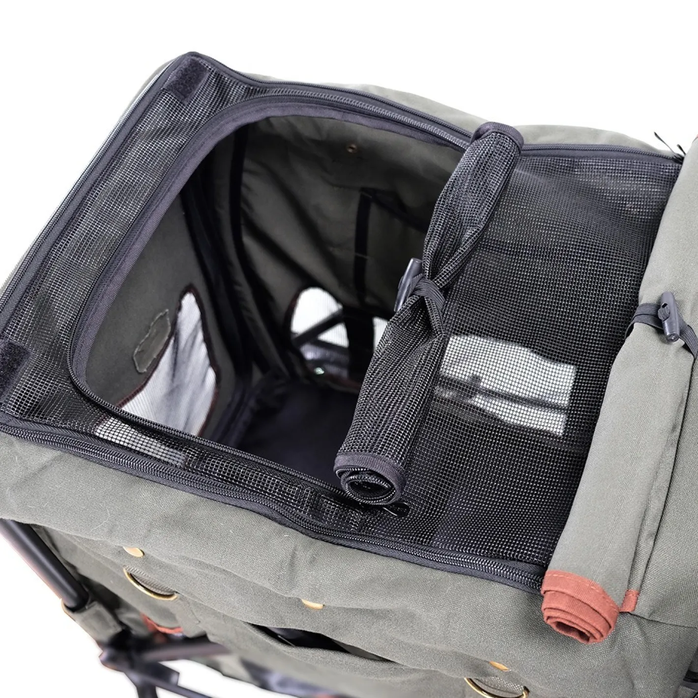 Ibiyaya Gentle Giant Dual Entry Easy-Folding Pet Wagon Stroller Pram for Dogs up to 25kg Sale